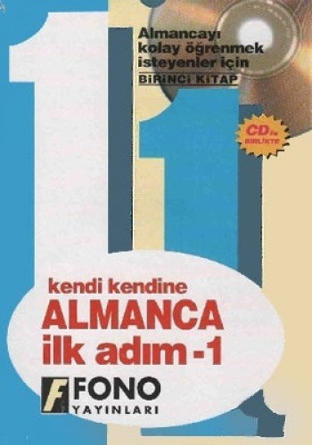 Almanca Ilk Adim -1 CD ile birlikte - FONO
