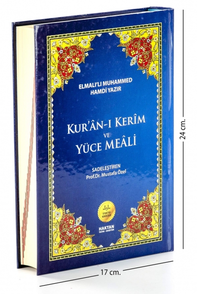 Kuran-i Kerim ve Yüce Meali - Orta Boy - Elmalili Muhammed Hamdi Yazir